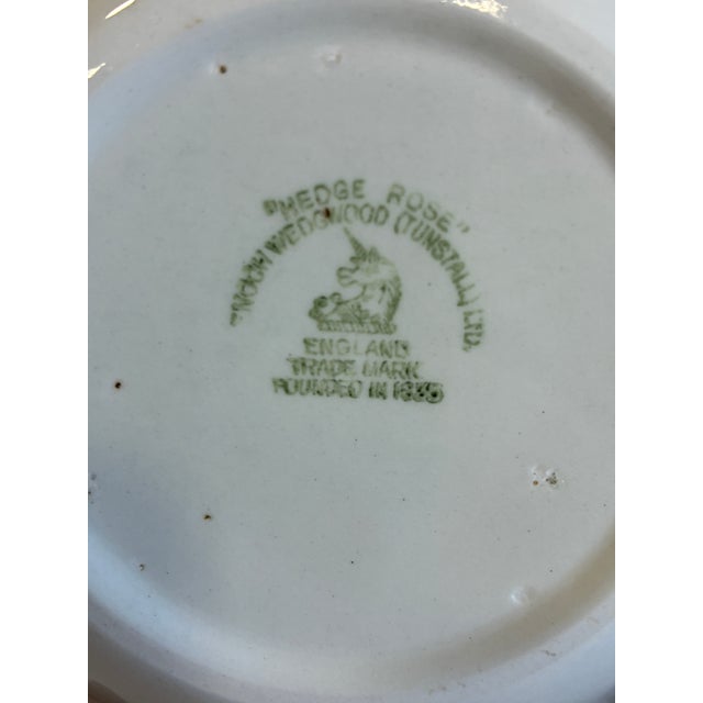 Vintage Wedgwood White Embossed Rim Bowls - Set of 6 For Sale - Image 10 of 10