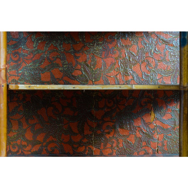 Bamboo & Glass Cabinet, Aesthetic Mouvement 1880-1900 For Sale - Image 13 of 15