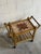 Mid-Century Modern Vintage Danish Oak Bar Cart Tea Trolley With Ceramic Tile Top Mid Century Modern For Sale - Image 3 of 10