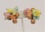 Gold Vintage 1960s Napier "Gum Drop" Colorful Clip Earrings - 2 Pieces For Sale - Image 8 of 9