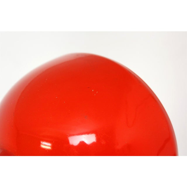 Metal Mid-Century Red Desk Lamp from Lidokov, Former Czechoslovakia, 1960s For Sale - Image 7 of 18