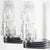 1960s Vintage Chrome and Clear Glass Sconce, 1960 For Sale - Image 5 of 18