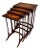 Antique Edwardian Nesting Tables, 1900, Set of 4 For Sale