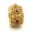 Vintage 1970s Etruscan Revival 14k Gold Ruby Wide Band Ring, Size 7.5 For Sale - Image 9 of 10