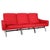 Sectional Sofa Seat in Red by Joseph-André Motte for Steiner, 1950s, Set of 3 For Sale - Image 11 of 11