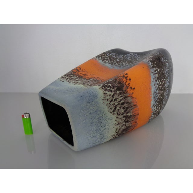 Large Relief 20/40 Ceramic Vase from Dümler & Breiden, Germany, 1970s For Sale - Image 15 of 18