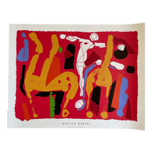 Marino Marini (1901-1980), Chevaux Et Cavaliers v. 1972, Copyright by Siae, 1994, Printed in Italy