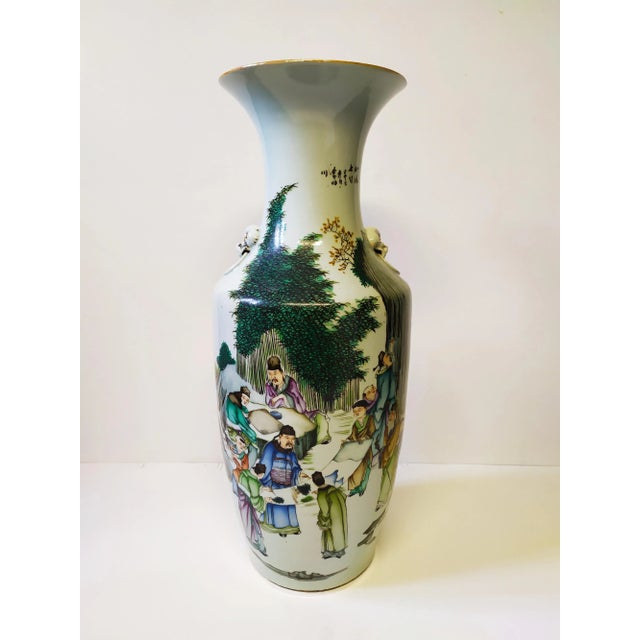 Large Chinese Republic Period Vase, 1912-1945 For Sale - Image 9 of 9
