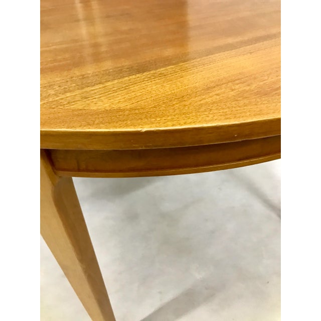 Wood Dining Table from Möbelfabriken Linden, 1960s For Sale - Image 7 of 10