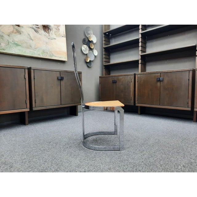 Postmodern Dining Chairs by Allmilmö, 1980s, Set of 8 For Sale - Image 12 of 18