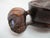 Brown Maori New Zealand Carved Wood Oval Lidded Treasure Box With Abalone Shell For Sale - Image 8 of 13