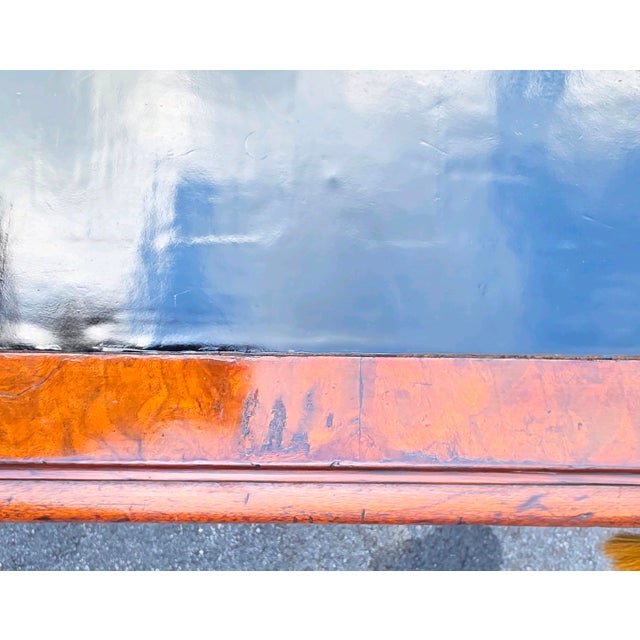 19th Century Victorian Library Table Desk For Sale In Washington DC - Image 6 of 13