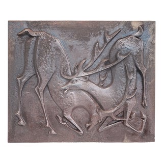 Martinez Fireplace Backplate, 1950s For Sale