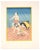 Image dimensions: 20 x 15.2 cm. After Leonard Tsuguharu Foujita Lithographic reproduction in colors, from the set of...