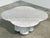 Stone Italian Scalloped Carrara Marble Coffee Table by Gae Aulenti, 1980s For Sale - Image 7 of 12