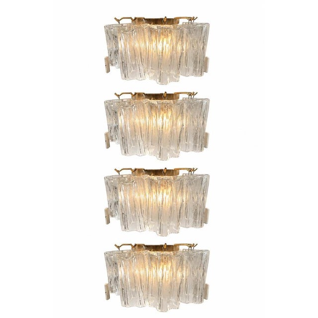 Italian Murano Glass Sconces, 1990s, Set of 6 For Sale - Image 9 of 12