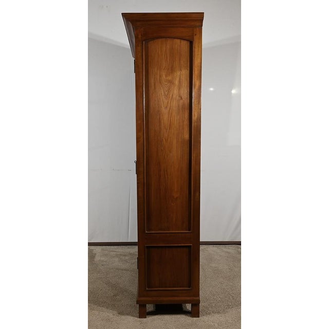 Teak Pondicherry Showcase Display Bookcase, 1900s For Sale - Image 13 of 18