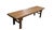 This antique Chinese elm bench showcases a blend of traditional craftsmanship with its classic inset flush top and...