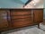 Bassett Rare Mid-Century Modern BaBassett Monterey Walnut 9-Drawer Lowboy Dresser by Leo Jiranek With Rosewood X Inlays, Circa 1962-1963 For Sale - Image 4 of 6