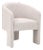 Essentials for Living Hall Cream Fabric Armchair For Sale