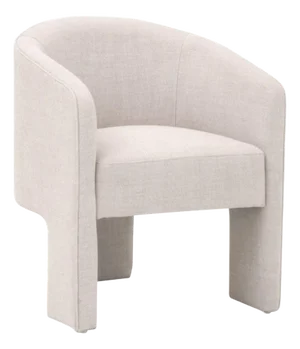 Essentials for Living Hall Cream Fabric Armchair