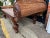Antique British Anglo Indian Carved Mahogany Cane Seat and Back Settee For Sale In Washington DC - Image 6 of 18