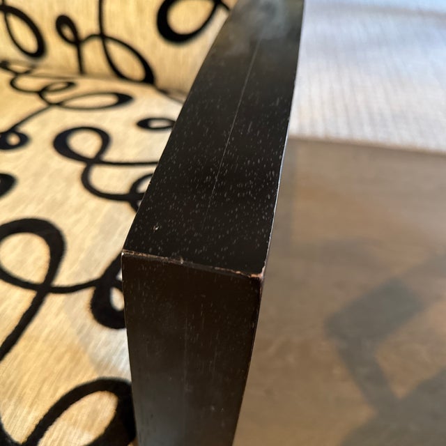 Cream Bolero Upholstered Accent Chairs by Adriana Hoyos. Sold as a Set For Sale - Image 8 of 10