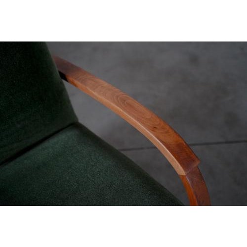 Lounge Chairs in Green Mohair, 1930s, Set of 2 For Sale - Image 5 of 12