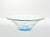 Pair of Blown Recycled Glass Baby Blue Swirl Catchall Decorative Bowls For Sale In Dallas - Image 6 of 6