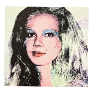After Andy Warhol, Baroness Thyssen, 1980s, Print For Sale