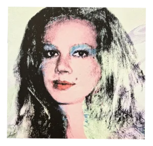 After Andy Warhol, Baroness Thyssen, 1980s, Print