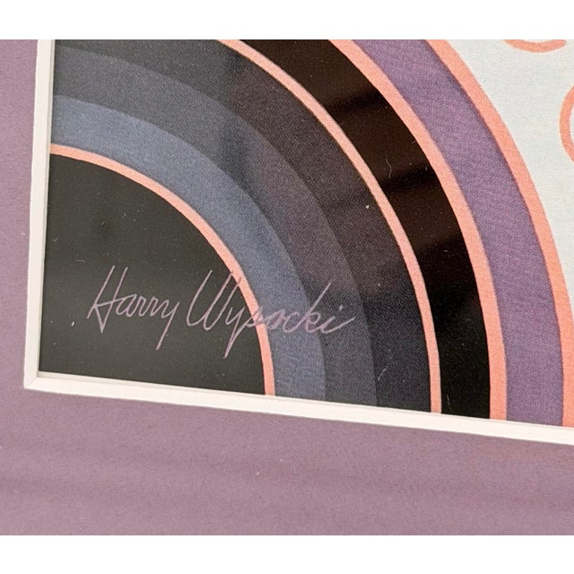 Late 20th Century Art Deco Framed Lithograph “Copacabana Folies of 1932” by Harry Wysocki – Glamour Showgirl Print For Sale - Image 4 of 5