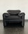 Vintage Grey Velvet Maralunga Sofa with Armchair by Vico Magistretti for Cassina, 1970s, Set of 2 For Sale - Image 15 of 18