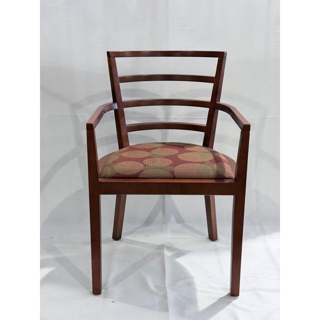 A well crafted pair of KnollStudio armchairs reflecting the clean lines and functional elegance of Mid Century Modern...