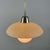 Glass Cream Textured Glass and Brass Pendants, Sweden, 1950s For Sale - Image 7 of 16