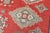 Textile Kazak Rug 8'2'' X 9'10'' Red Wool Geometric Hand-Knotted Oriental Carpet For Sale - Image 7 of 12