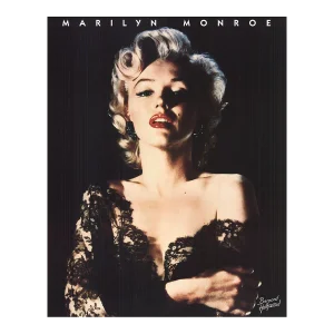 Artist Unknown 'Marilyn Monroe' Photography Black, White USA Offset Lithograph