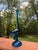 1960s Blue Viking Glass Bluenique Egret Crane Figurine For Sale - Image 11 of 11