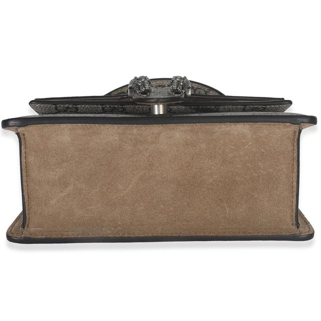 2010s Beige GG Supreme Canvas Mini Dionysus Top Handle Bag For Sale - Image 5 of 9