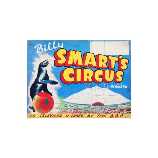 W.E. Berry, Billy Smart’s Circus & Menagerie Poster For Sale