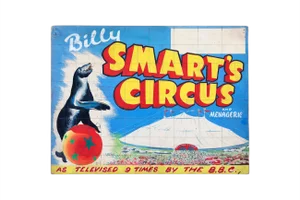 W.E. Berry, Billy Smart’s Circus & Menagerie Poster
