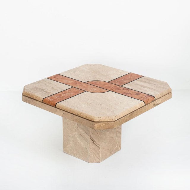 1990s Vintage Marble Coffee Table, Italy, 1990s For Sale - Image 5 of 10
