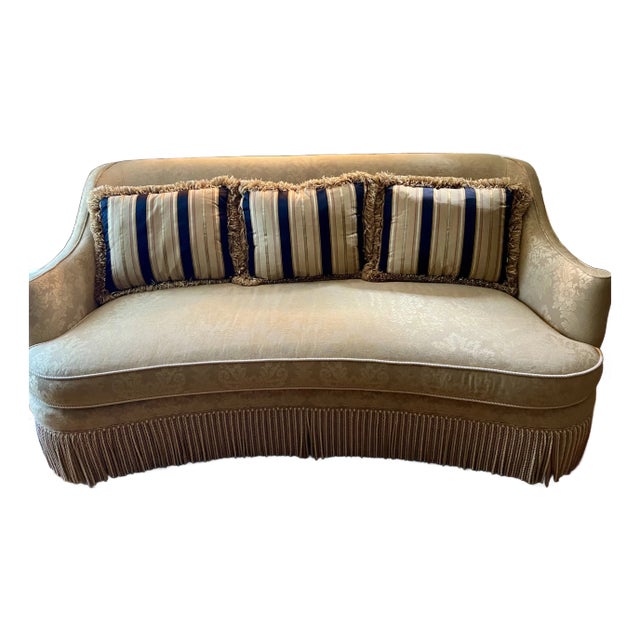 Early 21st Century Upholstered Traditional Sofa by Century For Sale