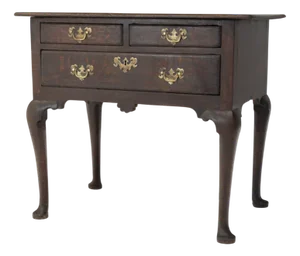 Antique Oak Lowboy, 1780s