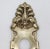 This antique Victorian entry back plate is made of brass with a polished finish. The original mounting screws are not...