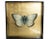 Butterfly Square Tray in Lacquered Wood by Les Ottomans For Sale - Image 4 of 4
