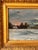 George Edward Lodge, Winter Landscape, 1882, Oil Painting on Wood, Framed For Sale - Image 11 of 12