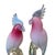Pink Renato Anatra Murano Glass Cockatoo Sculpture in Pink & Opalescent. Circa 1970's For Sale - Image 8 of 9