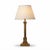 Brass Corinthian Column Table Lamp with Pleated Shade, 1930s For Sale - Image 13 of 13