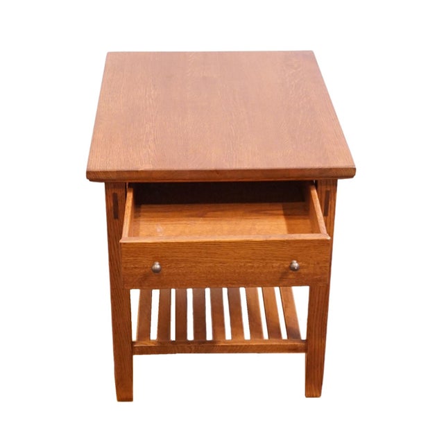 Lexington Furniture Lexington Bob Timberlake Arts and Crafts Collection Mission Style 22" Accent End Table For Sale - Image 4 of 11